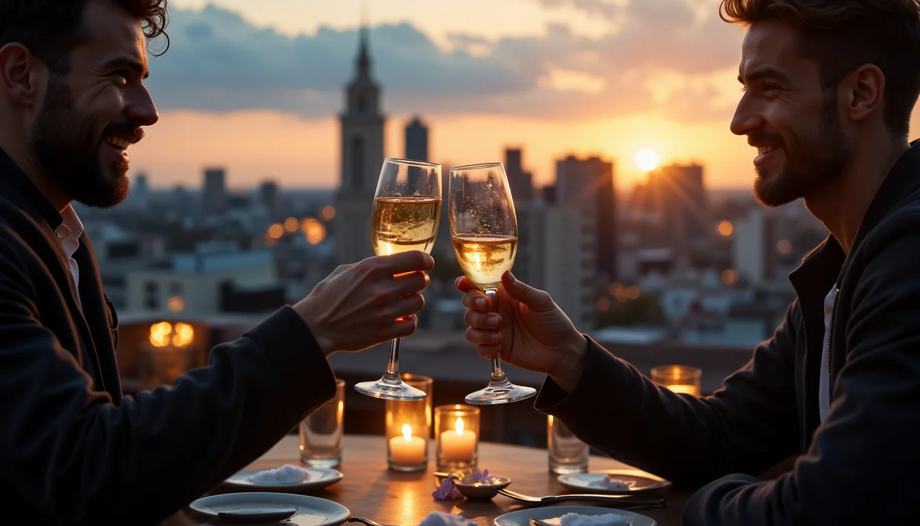 rooftop, toast, ambiance urbaine et nightlife, lieux et lifestyle